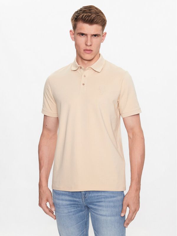 KARL LAGERFELD KARL LAGERFELD Polo majica 745401 533221 Bež Regular Fit