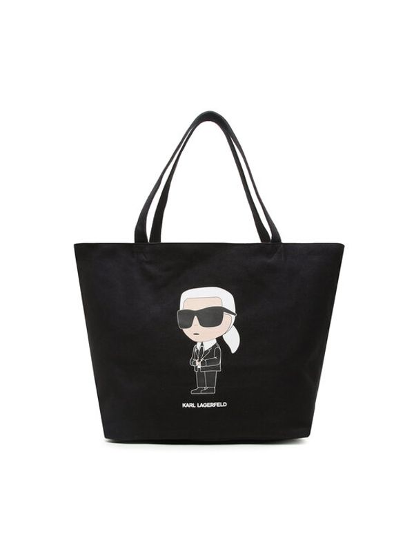 KARL LAGERFELD KARL LAGERFELD Ročna torba 230W3180 Črna