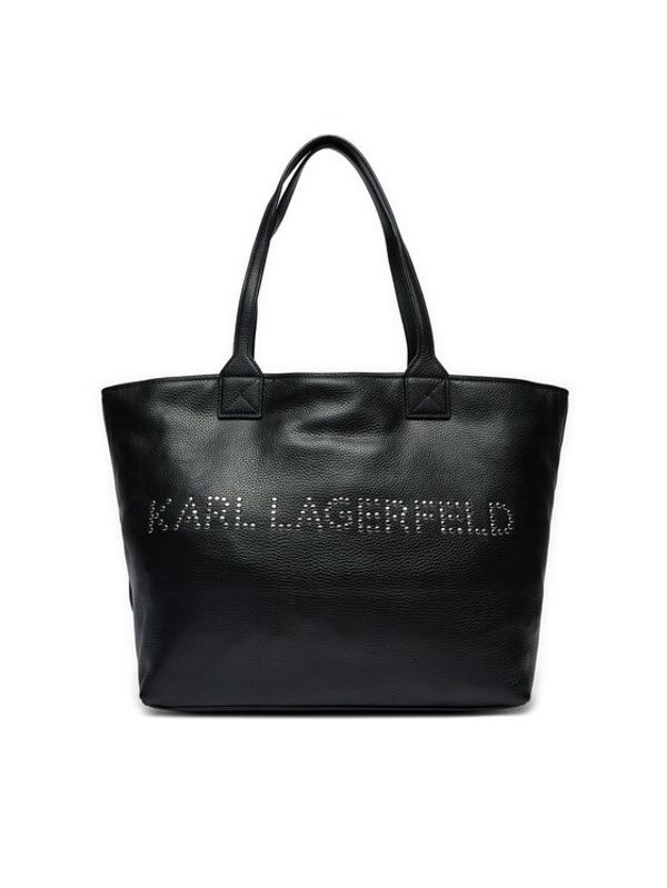 KARL LAGERFELD KARL LAGERFELD Ročna torba 245W3087 Črna