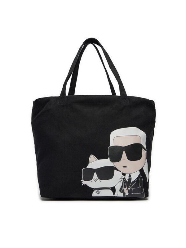 KARL LAGERFELD KARL LAGERFELD Ročna torba 245W3850 Črna