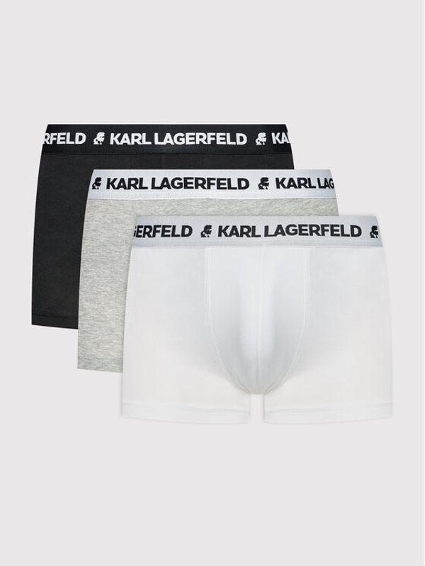 KARL LAGERFELD KARL LAGERFELD Set 3 parov boksaric Logo 211M2102 Pisana