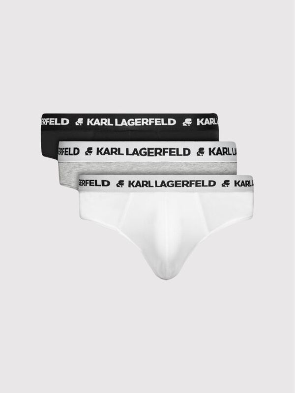 KARL LAGERFELD KARL LAGERFELD Set 3 sponjic Logo 211M2103 Pisana