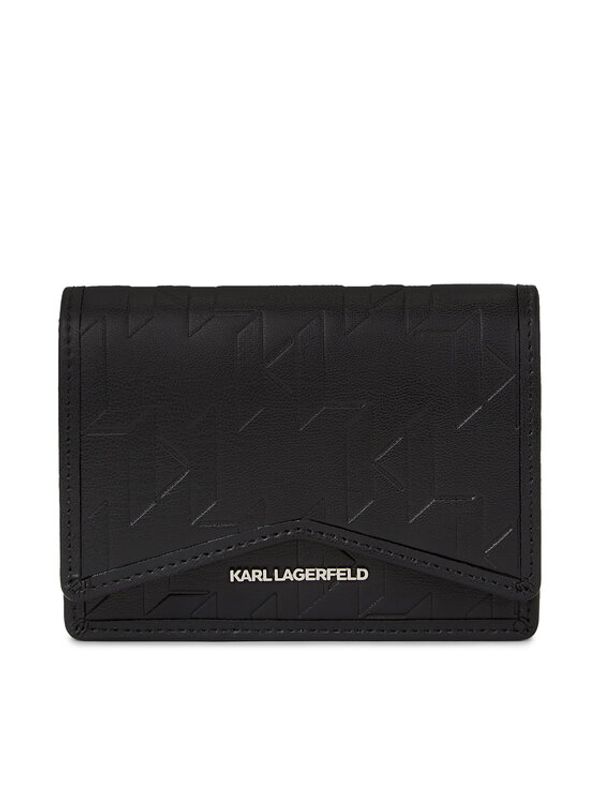 KARL LAGERFELD KARL LAGERFELD Velika ženska denarnica 240W3218 Črna