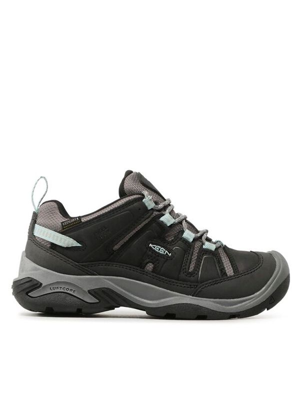 Keen Keen Trekking čevlji Circadia Wp 1026772 Črna