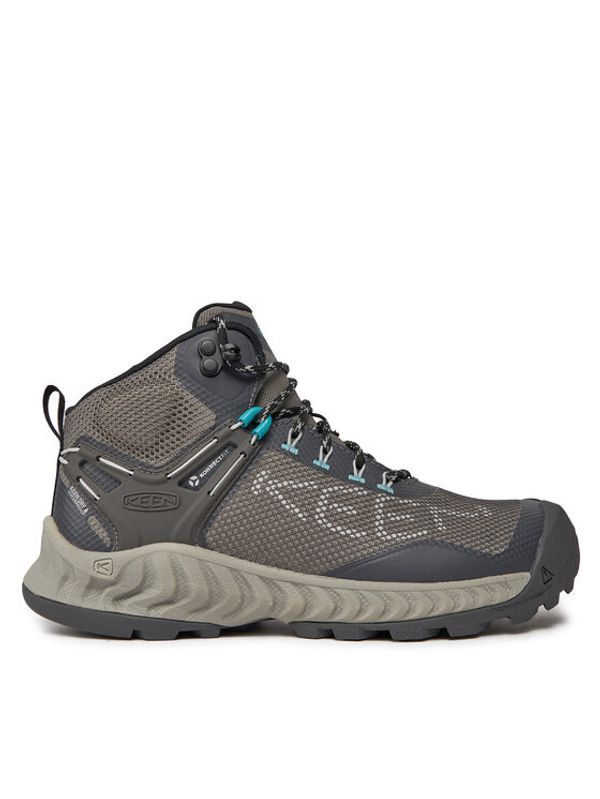 Keen Keen Trekking čevlji Nxis Evo Mid Wp 1027197 Siva