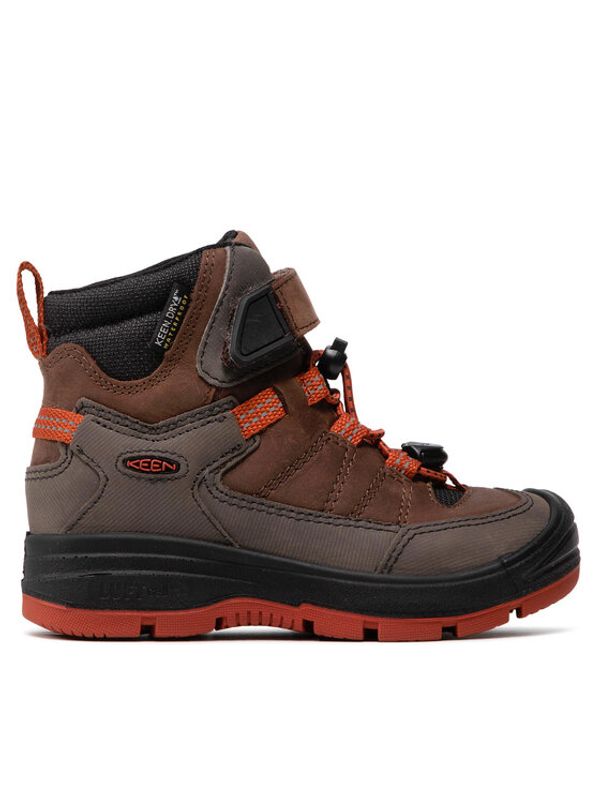 Keen Keen Trekking čevlji Redwood Mid Wp 1023884 Rjava