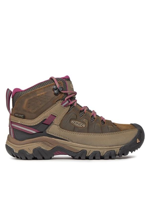 Keen Keen Trekking čevlji Targhee III Mid Wp 1018178 Rjava