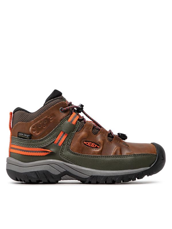 Keen Keen Trekking čevlji Targhee Mid Wp 1026299 Rjava