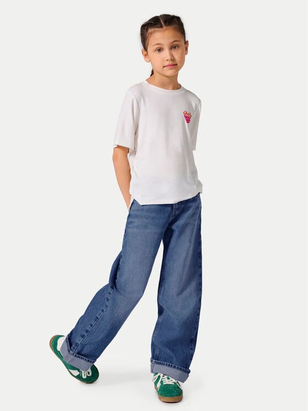 Kids ONLY Kids ONLY Jeans hlače Hope 15328381 Modra Wide Leg