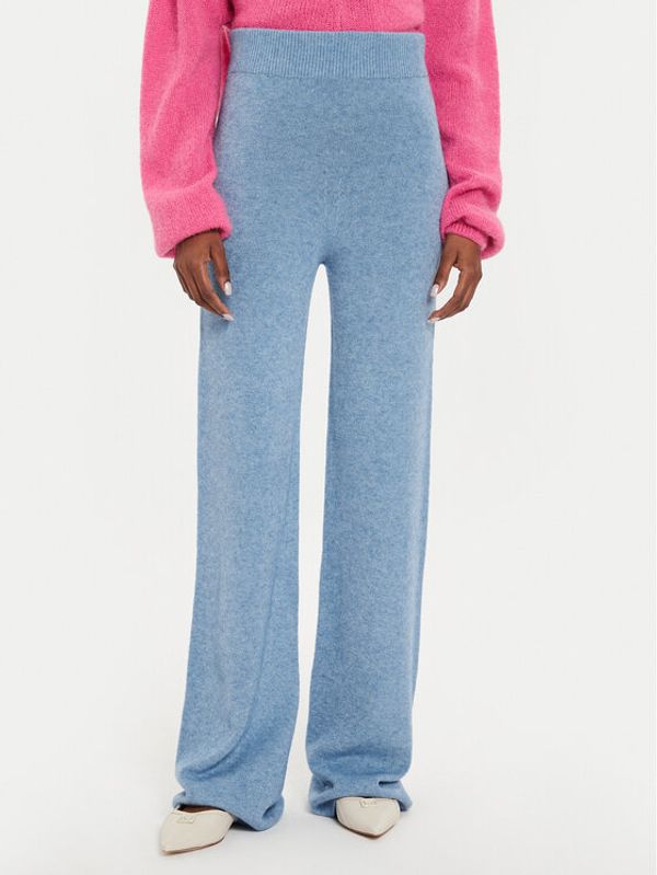 Kontatto Kontatto Pletene hlače 3M0148 Modra Regular Fit