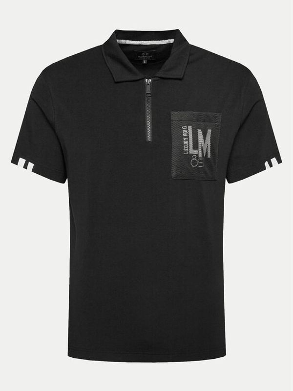 La Martina La Martina Polo majica YMP015 JS324 Črna Regular Fit
