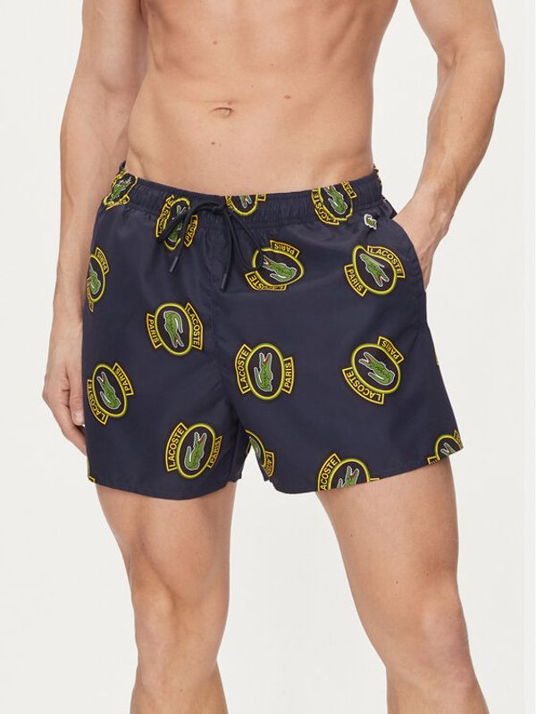 Lacoste Lacoste Kopalne hlače MH7272 Mornarsko modra Regular Fit