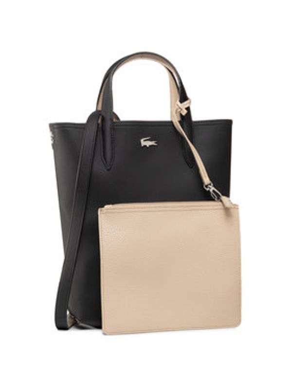 Lacoste Lacoste Ročna torba Vertical Shopping Bag NF2991AA Črna