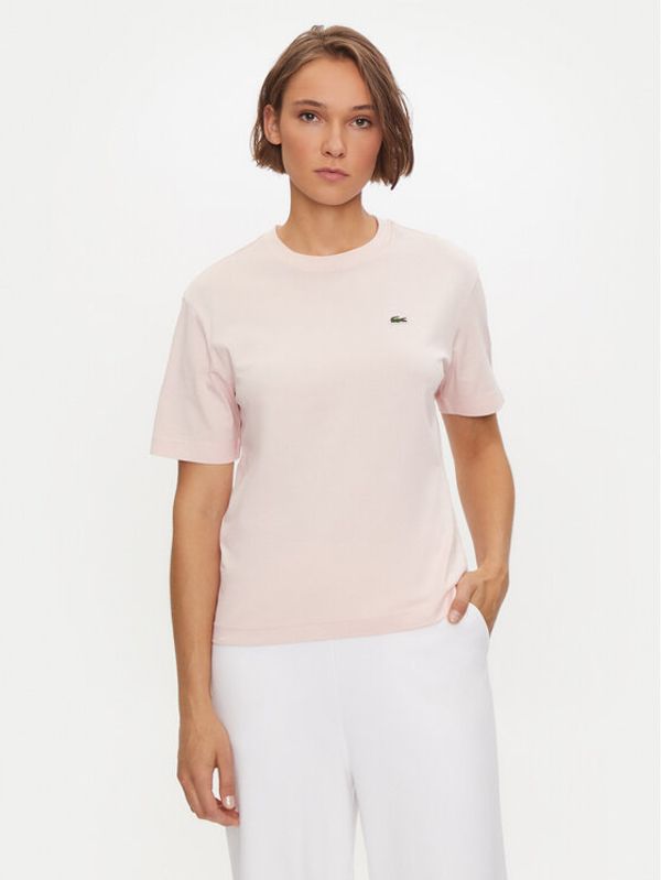 Lacoste Lacoste Majica TF7215 Roza Loose Fit