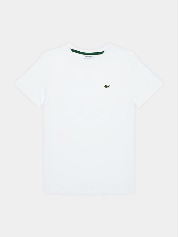 Lacoste Lacoste Majica TJ1122 Bela Regular Fit