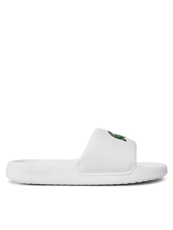 Lacoste Lacoste Natikači Serve Slide 1.0 123 1 Cuj 745CUJ0012-082 Bela