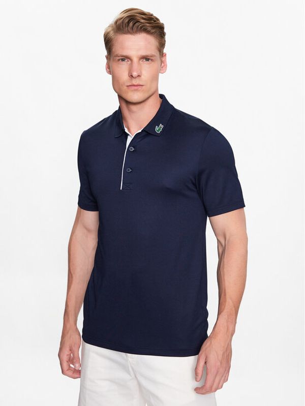Lacoste Lacoste Polo majica DH3982 Mornarsko modra Regular Fit