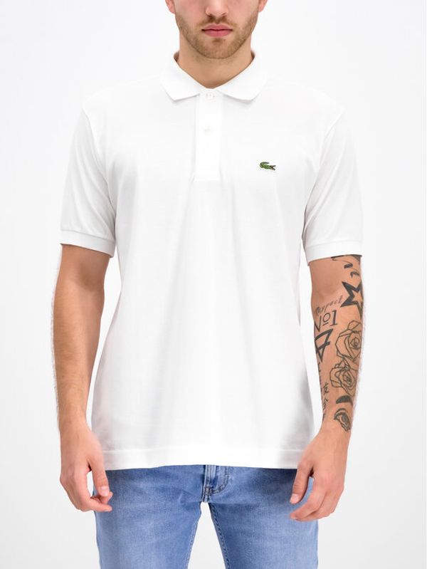 Lacoste Lacoste Polo majica L1212 Bela Classic Fit