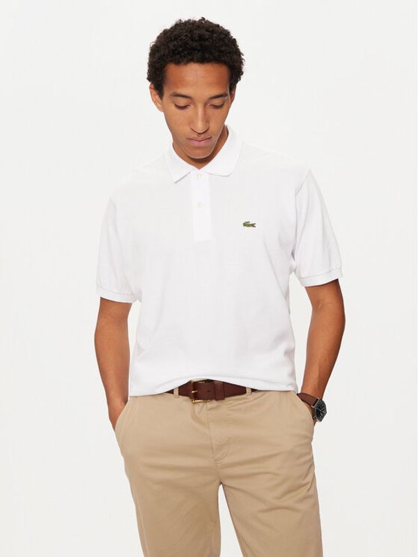 Lacoste Lacoste Polo majica L1212 Bela Classic Fit