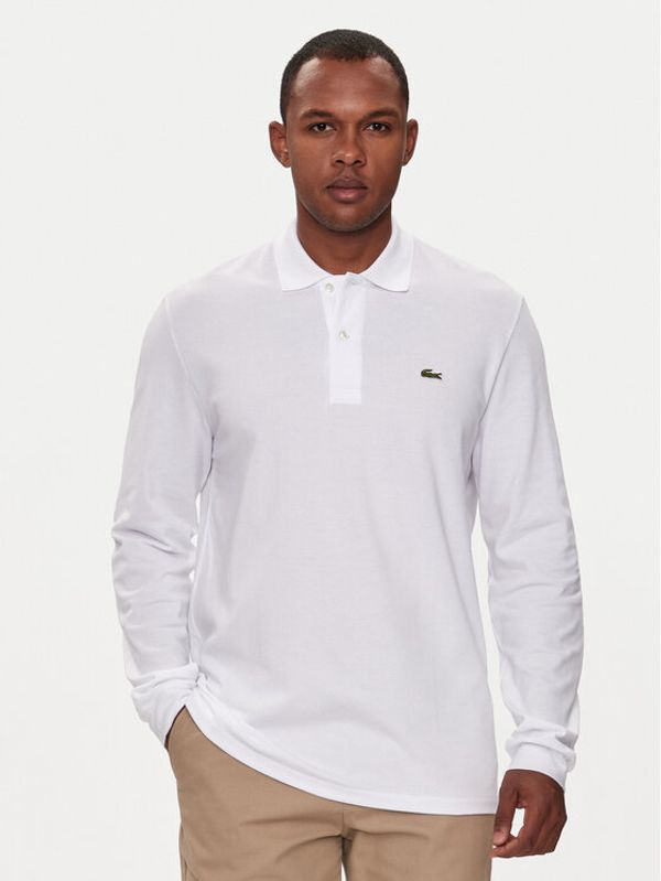 Lacoste Lacoste Polo majica L1312 Bela Classic Fit