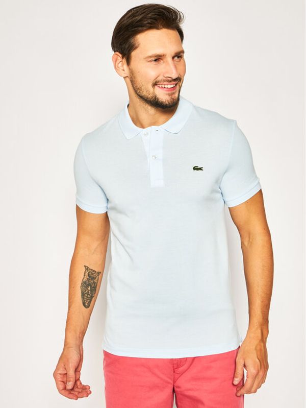 Lacoste Lacoste Polo majica PH4012 Modra Slim Fit