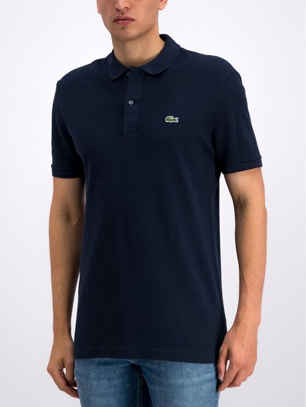 Lacoste Lacoste Polo majica PH4012 Mornarsko modra Slim Fit