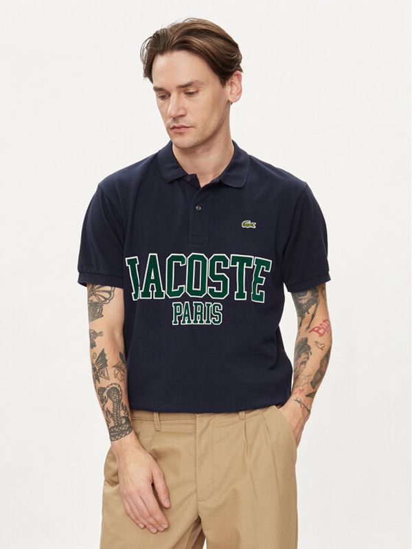 Lacoste Lacoste Polo majica PH7419 Mornarsko modra Regular Fit