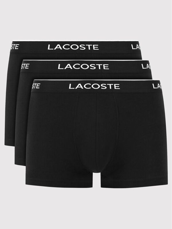 Lacoste Lacoste Set 3 parov boksaric 5H3389 Črna