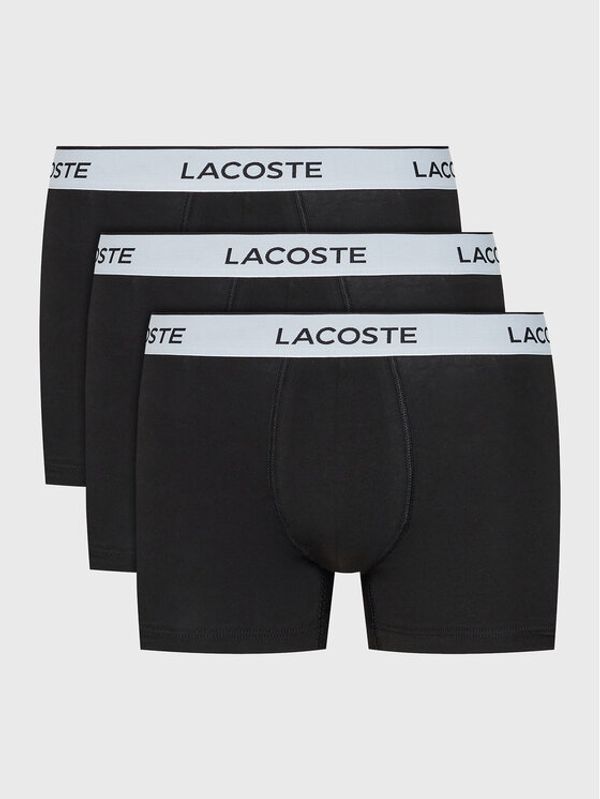 Lacoste Lacoste Set 3 parov boksaric 5H8385 Črna