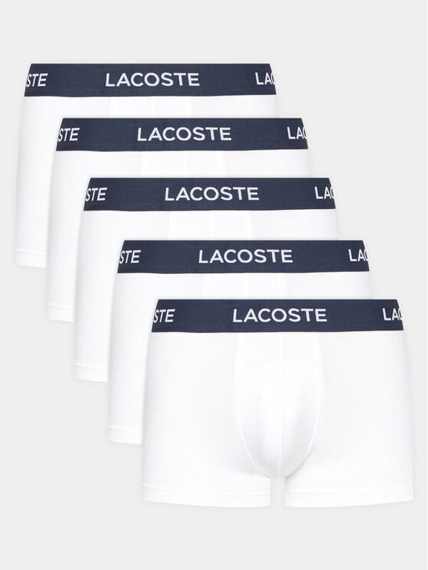 Lacoste Lacoste Set 5 parov boksaric 5H5203 Bela