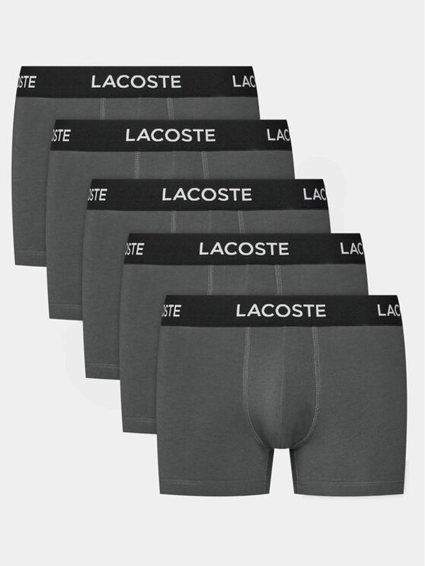 Lacoste Lacoste Set 5 parov boksaric 5H5203 Siva