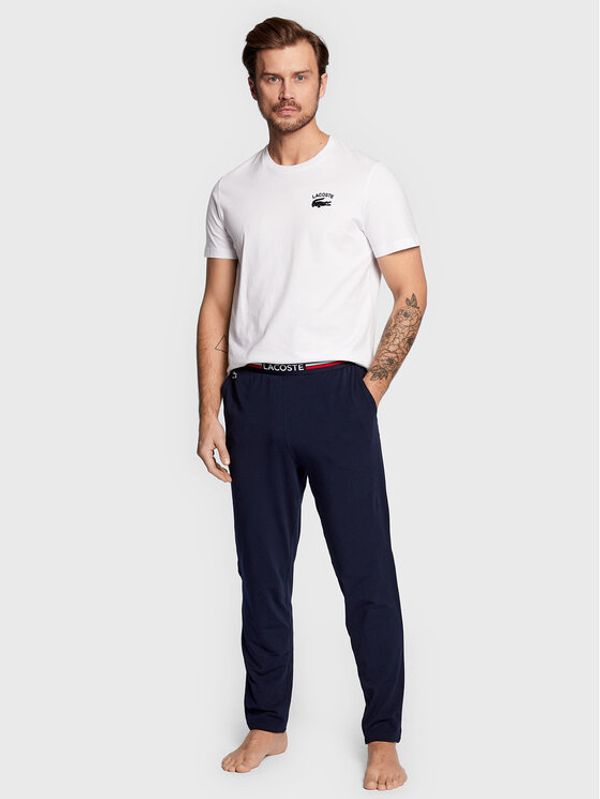 Lacoste Lacoste Spodnji del pižame 3H3461 Mornarsko modra Relaxed Fit