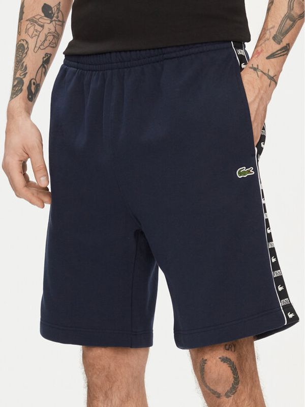 Lacoste Lacoste Športne kratke hlače GH7397 Mornarsko modra Regular Fit