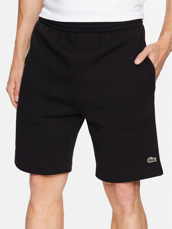 Lacoste Lacoste Športne kratke hlače GH9627 Črna Regular Fit