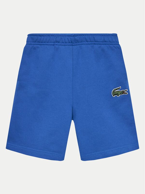 Lacoste Lacoste Športne kratke hlače GJ7350 Modra Regular Fit