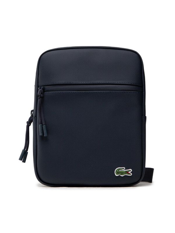 Lacoste Lacoste Torbica za okrog pasu M Flat Crossover Bag NH3308LV Modra