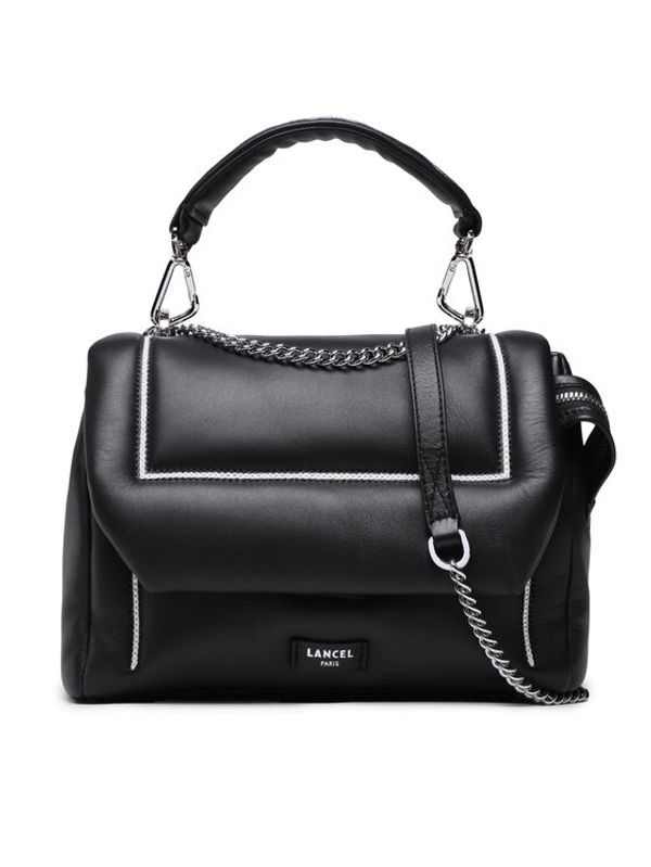 Lancel Lancel Ročna torba M Flap Bag A1210610TU Črna