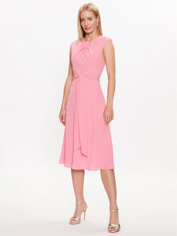 LAUREN RALPH LAUREN Lauren Ralph Lauren Cocktail obleka 250889253005 Roza Regular Fit