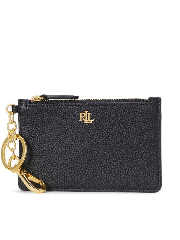 LAUREN RALPH LAUREN Lauren Ralph Lauren Etui za vizitke Zip Carid Cas 432947628001 Črna