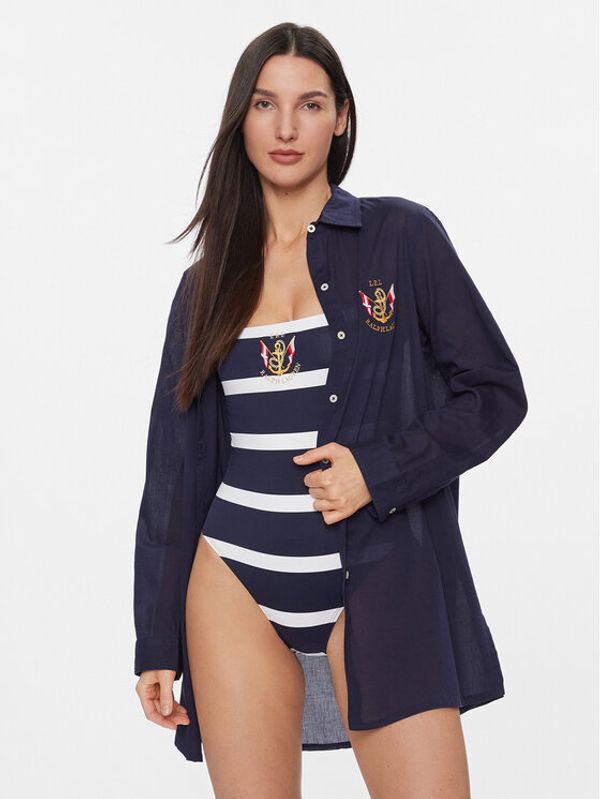 LAUREN RALPH LAUREN Lauren Ralph Lauren Obleka za na plažo 20498276 Mornarsko modra Relaxed Fit