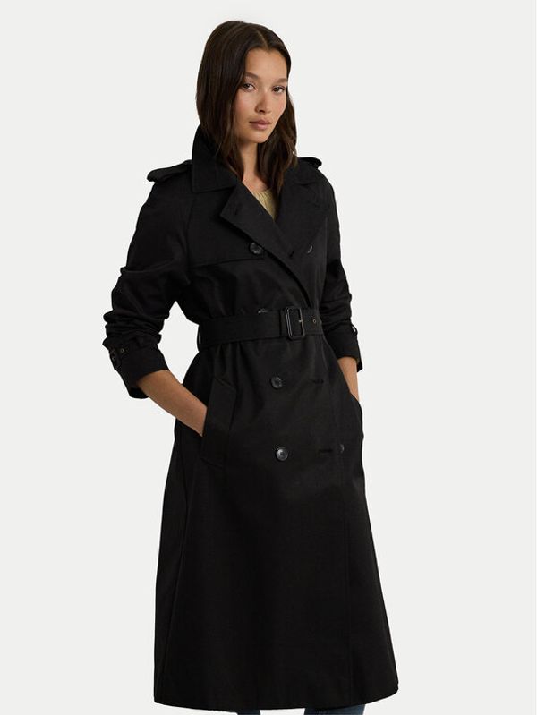 LAUREN RALPH LAUREN Lauren Ralph Lauren Trenčkot 297951259001 Črna Straight Fit