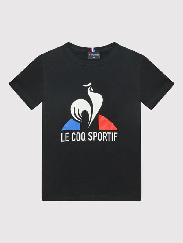 Le Coq Sportif Le Coq Sportif Majica 2210481 Črna Regular Fit