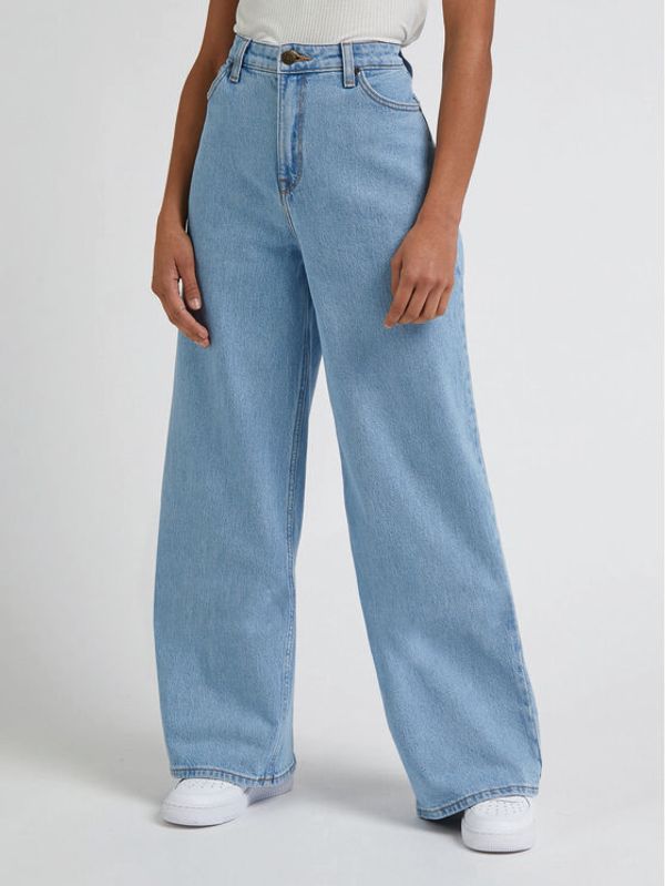 Lee Lee Jeans hlače L31SMWJU 112327723 Modra Relaxed Fit