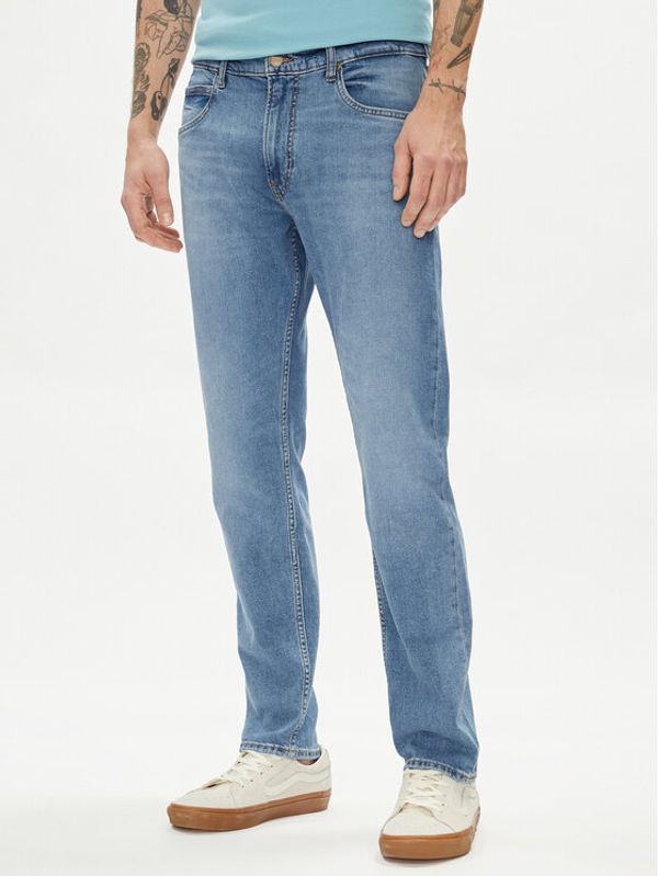 Lee Lee Jeans hlače Rider 112352845 Modra Slim Fit