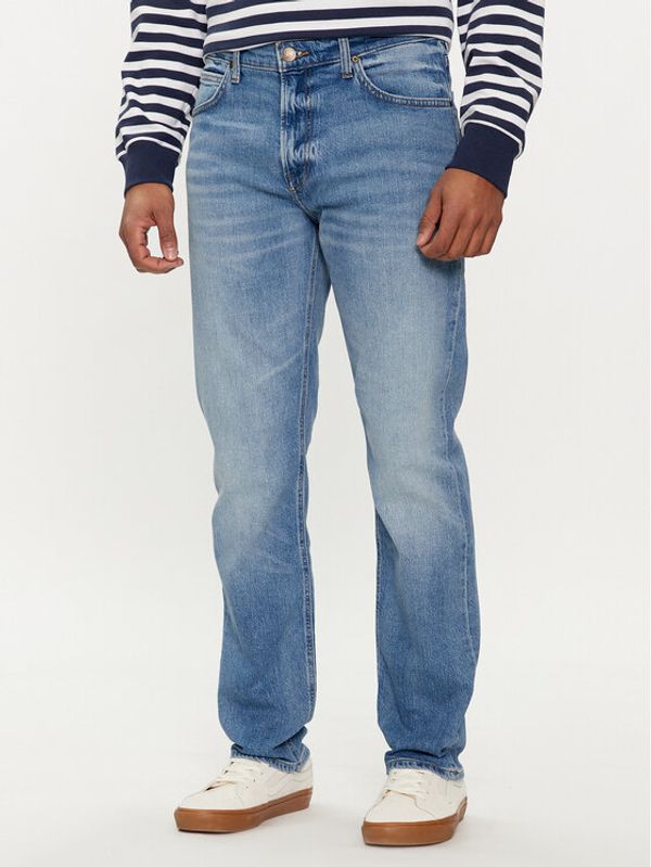 Lee Lee Jeans hlače West 112346326 Modra Relaxed Fit