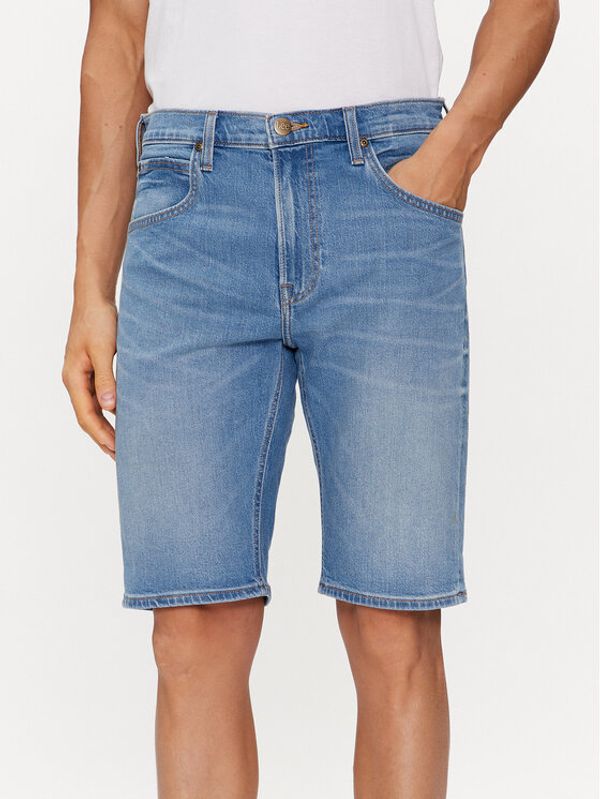 Lee Lee Jeans kratke hlače 5 Pocket 112349235 Modra Regular Fit