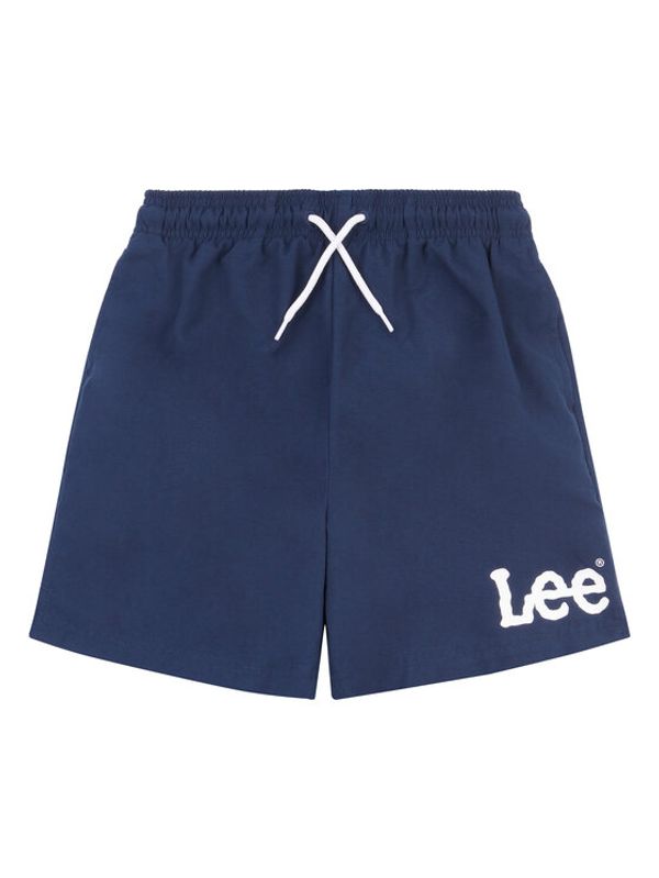 Lee Lee Kopalne hlače Wobbly Graphic LEE0102 Mornarsko modra