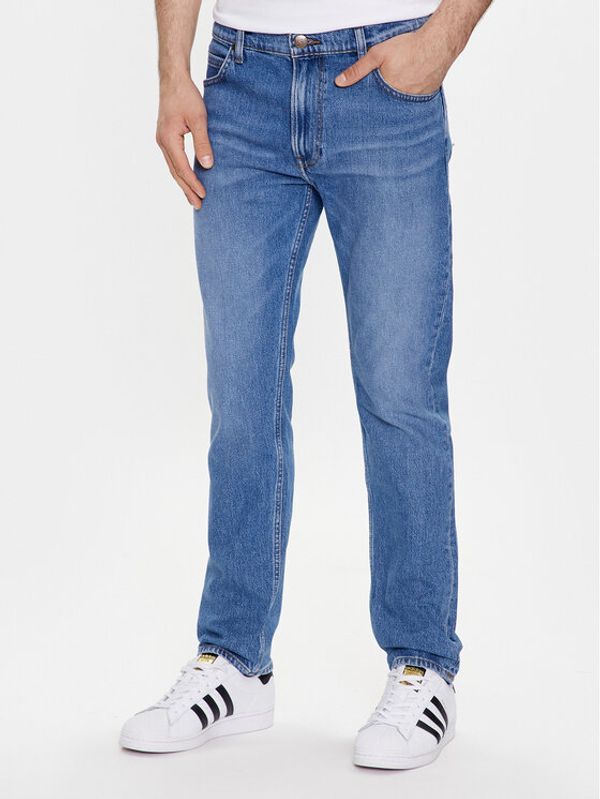 Lee Lee Jeans hlače L701MWC0230 Modra Regular Fit