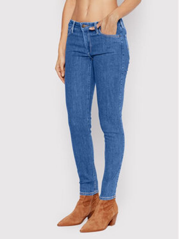 Lee Lee Jeans hlače Scarlett L526OPWN Modra Skinny Fit