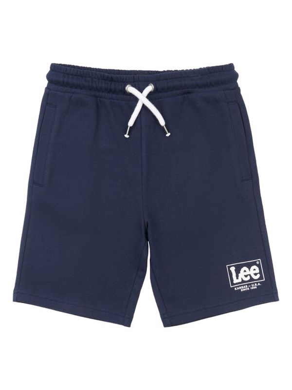Lee Lee Športne kratke hlače Supercharged LEE0131 Mornarsko modra Regular Fit